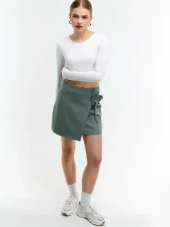 GATE Kopertowa spódniczka mini| Kategorie·Spódnice ☀️