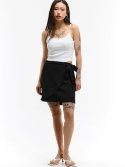 GATE Kopertowa sukienka mini| Kategorie·Spódnice ☀️