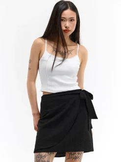 GATE Kopertowa sukienka mini| Kategorie·Spódnice ☀️