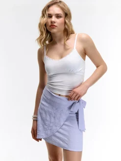 GATE Kopertowa sukienka mini| Kategorie·Spódnice ☀️