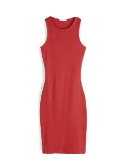 GATE Kopertowa sukienka mini w prążki| Kategorie·Sukienki