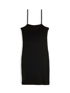 GATE Kopertowa sukienka mini w prążki| Kategorie·Sukienki