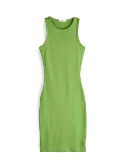 GATE Kopertowa sukienka mini w prążki| Kategorie·Sukienki