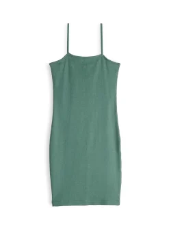 GATE Kopertowa sukienka mini w prążki| Kategorie·Sukienki