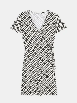 GATE Kopertowa sukienka z nadrukiem| Kategorie·Sukienki