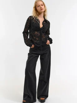 GATE Koronkowa bluzka| Koszulki I Topy·Bluzki