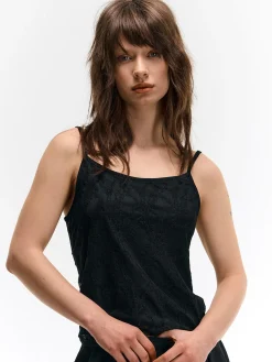 GATE Koronkowa bokserka damska| Koszulki I Topy·Podkoszulki ☀️