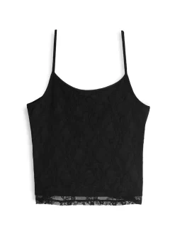 GATE Koronkowa bokserka damska| Koszulki I Topy·Podkoszulki ☀️