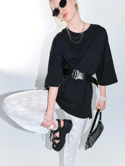 GATE Koronkowe legginsy| Spodnie·Legginsy