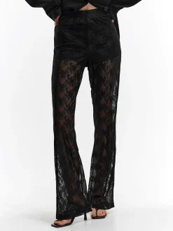 GATE Koronkowe legginsy| Spodnie·Legginsy