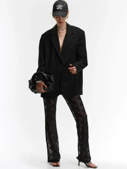 GATE Koronkowe legginsy| Spodnie·Legginsy