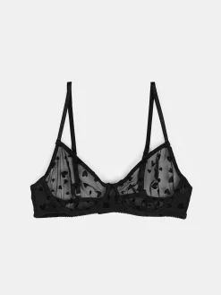 GATE Koronkowy biustonosz w serca| Bielizna·Biustonosze