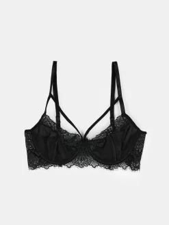 GATE Koronkowy biustonosz z fiszbinami| Bielizna·Biustonosze