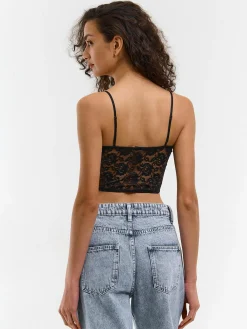 GATE Koronkowy crop top| Koszulki I Topy·Topy|Koszulki I Topy·Crop Top ☀️