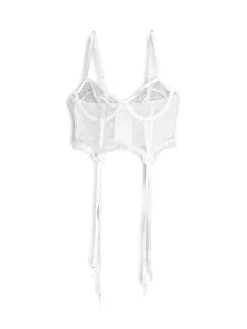 GATE Koronkowy gorset z fiszbiną| Bielizna·Biustonosze