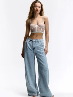 GATE Koronkowy gorset z fiszbiną| Bielizna·Biustonosze