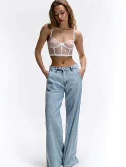 GATE Koronkowy gorset z fiszbiną| Bielizna·Biustonosze