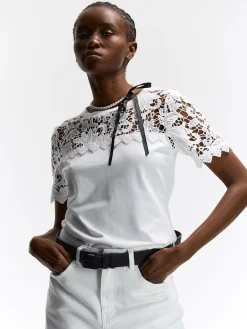 GATE Koronkowy top| Koszulki I Topy·Topy