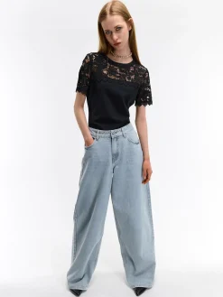 GATE Koronkowy top| Koszulki I Topy·Topy