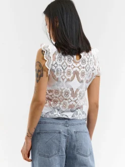 GATE Koronkowy top| Koszulki I Topy·Topy