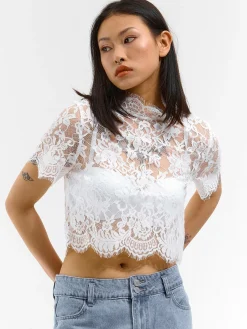 GATE Koronkowy top| Koszulki I Topy·Topy|Koszulki I Topy·Crop Top ☀️