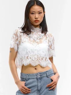 GATE Koronkowy top| Koszulki I Topy·Topy|Koszulki I Topy·Crop Top ☀️