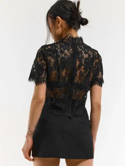 GATE Koronkowy top| Koszulki I Topy·Topy