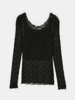 GATE Koronkowy top z podkoszulkiem| Koszulki I Topy·Topy