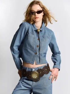 GATE Koszula denim|Damskie Koszulki I Topy·Koszule Damskie