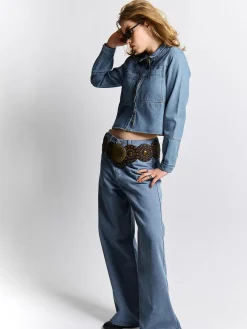 GATE Koszula denim|Damskie Koszulki I Topy·Koszule Damskie