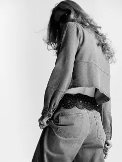 GATE Koszula denim|Damskie Koszulki I Topy·Koszule Damskie