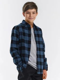 GATE Koszula flanelowa w kratę|Dzieci Chłopcy·Ostatnie Sztuki - Chłopcy|Chłopcy·Koszule