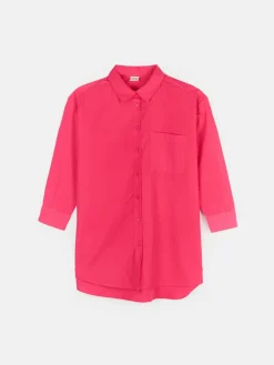 GATE Koszula oversize z mieszanki bawełny|Dzieci Dziewczynki·Bluzki I Koszule