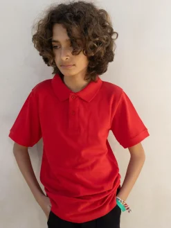 GATE Koszula polo basic pique|Dzieci Chłopcy·Koszulki