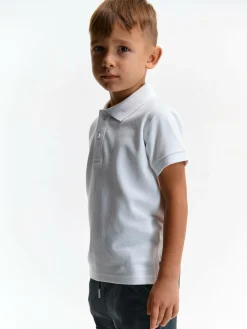 GATE Koszula polo basic pique|Dzieci Chłopcy·Koszulki