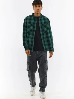 GATE Koszula regular fit w kratę| Koszulki·Koszule