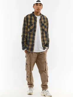 GATE Koszula regular fit w kratę| Koszulki·Koszule