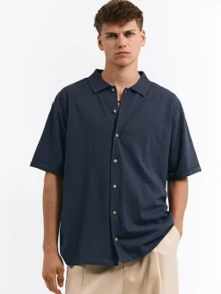 GATE Koszula typu jersey o kroju oversize| Koszulki·Koszule