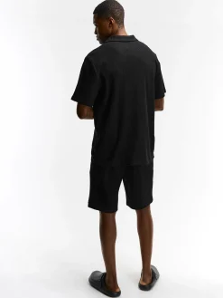 GATE Koszula w strukturalny splot| Koszulki·Koszule