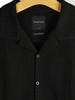 GATE Koszula w strukturalny splot| Koszulki·Koszule