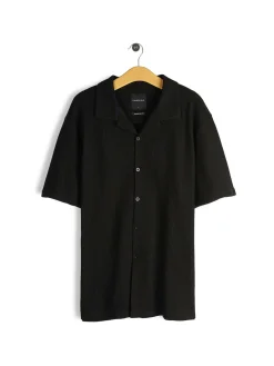 GATE Koszula w strukturalny splot| Koszulki·Koszule