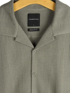 GATE Koszula w strukturalny splot| Koszulki·Koszule