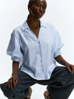 GATE Koszula z balonowymi rękawami|Damskie Koszulki I Topy·Koszule Damskie