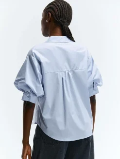 GATE Koszula z balonowymi rękawami|Damskie Koszulki I Topy·Koszule Damskie