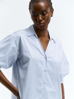 GATE Koszula z balonowymi rękawami|Damskie Koszulki I Topy·Koszule Damskie