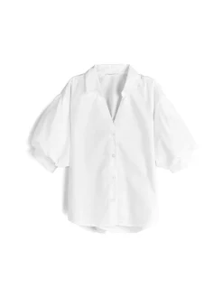 GATE Koszula z balonowymi rękawami| Koszulki I Topy·Bluzki