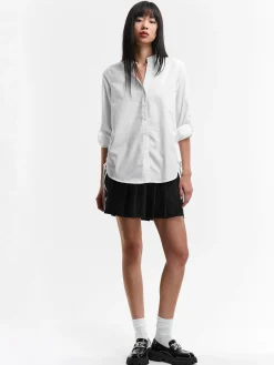 GATE Koszula z dekoltem w kształcie litery V| Koszulki I Topy·Bluzki