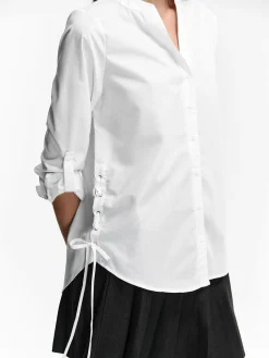 GATE Koszula z dekoltem w kształcie litery V| Koszulki I Topy·Bluzki