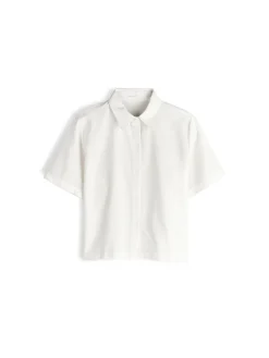 GATE Koszula z domieszką lnu|Damskie Koszulki I Topy·Koszule Damskie