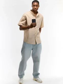 GATE Koszula z domieszką lnu| Koszulki·Koszule